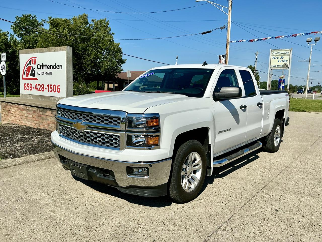 2014 Chevrolet Silverado 1500 4WD Double Cab 143.5" LT w/1LT