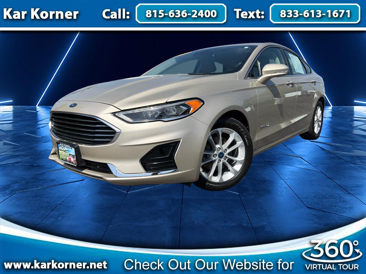 Ford Fusion Hybrid SEL FWD 2019