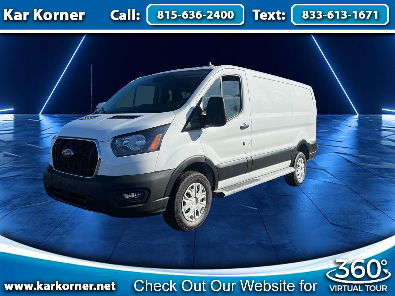 2023 Ford Transit Cargo Van T-250 130" Low Rf 9070 GVWR RWD