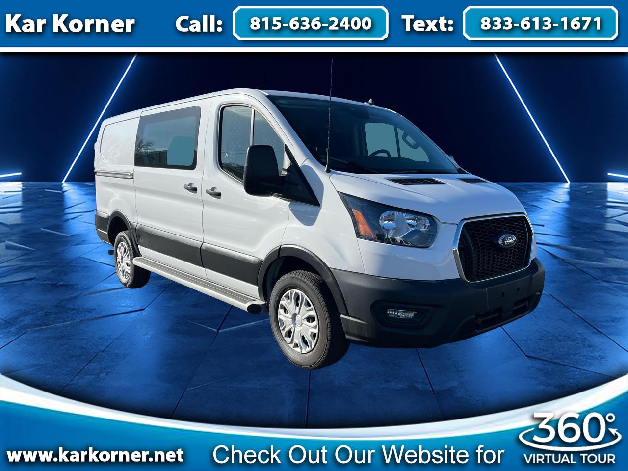 2023 Ford Transit Cargo Van T-250 130" Low Rf 9070 GVWR RWD