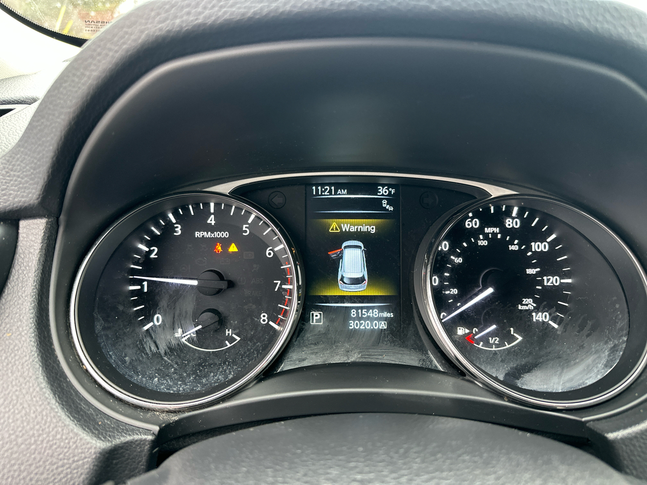 Nissan Rogue AWD 4dr SV 2016