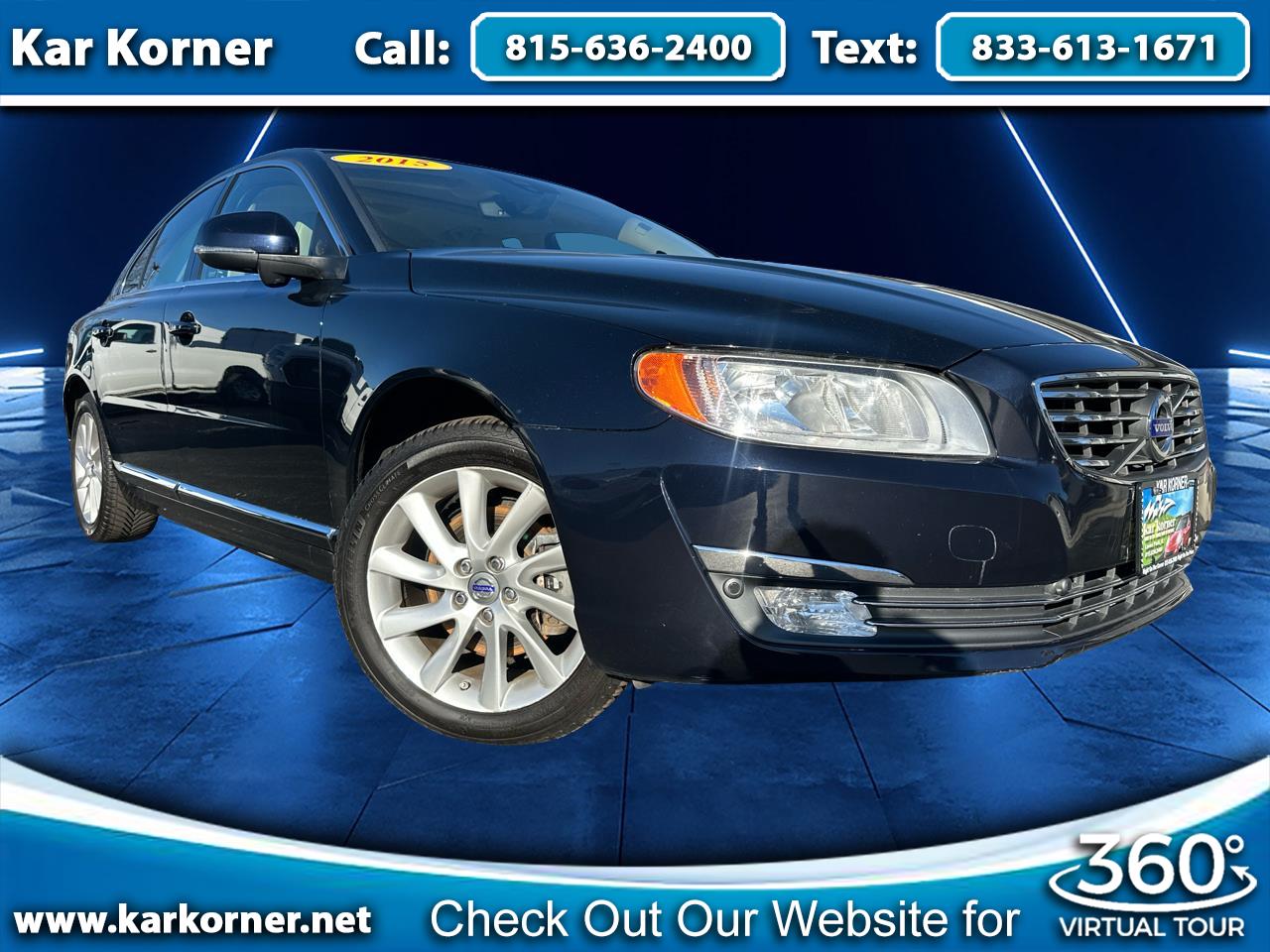 Volvo S80 2015.5 4dr Sdn T5 Drive-E FWD 2015
