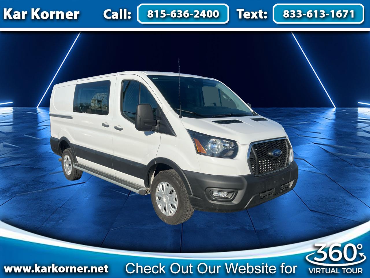 2024 Ford Transit Cargo Van T-250 130" Low Rf 9070 GVWR RWD