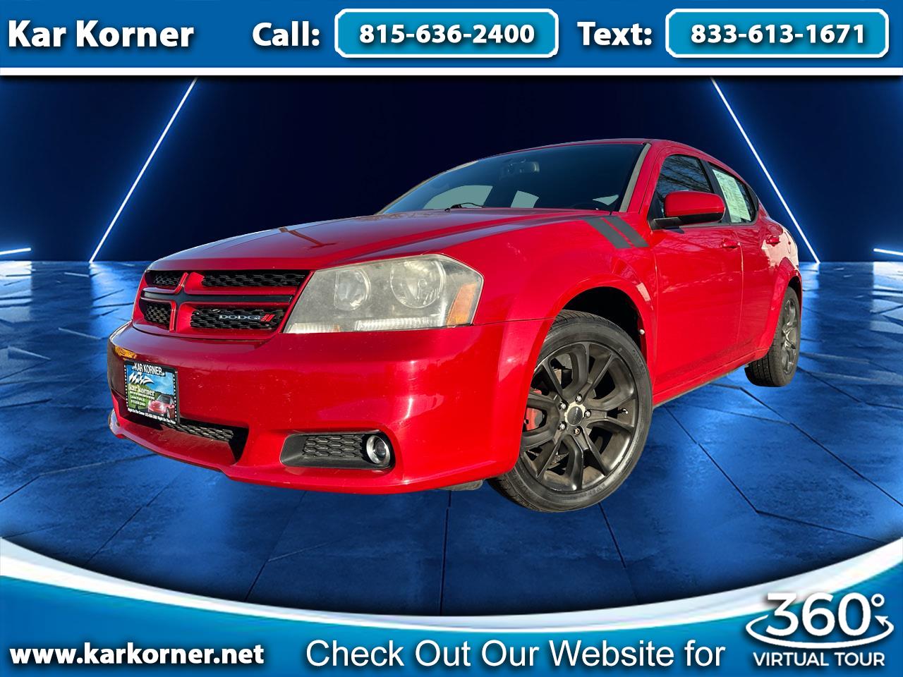 Dodge Avenger 4dr Sdn R/T 2013