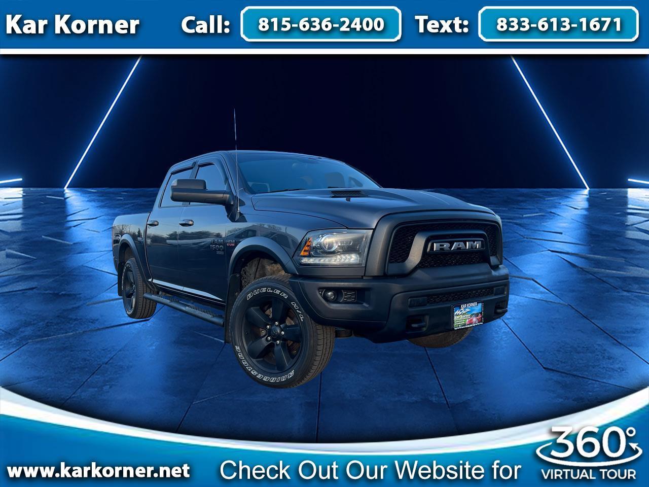 2019 RAM 1500 Classic Warlock 4x4 Crew Cab 5'7" Box