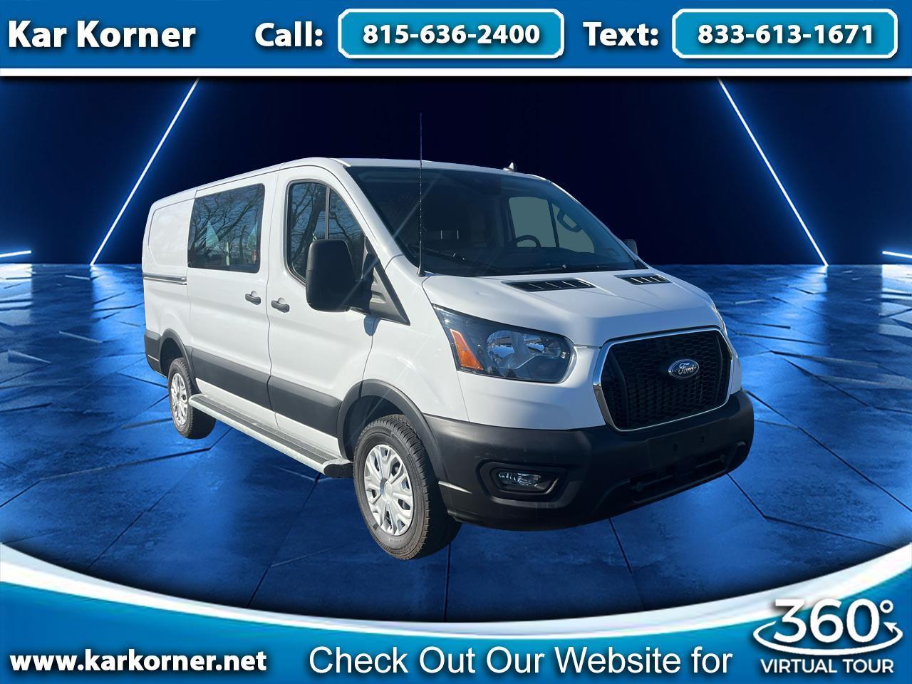 2023 Ford Transit Cargo Van T-250 130" Low Rf 9070 GVWR RWD