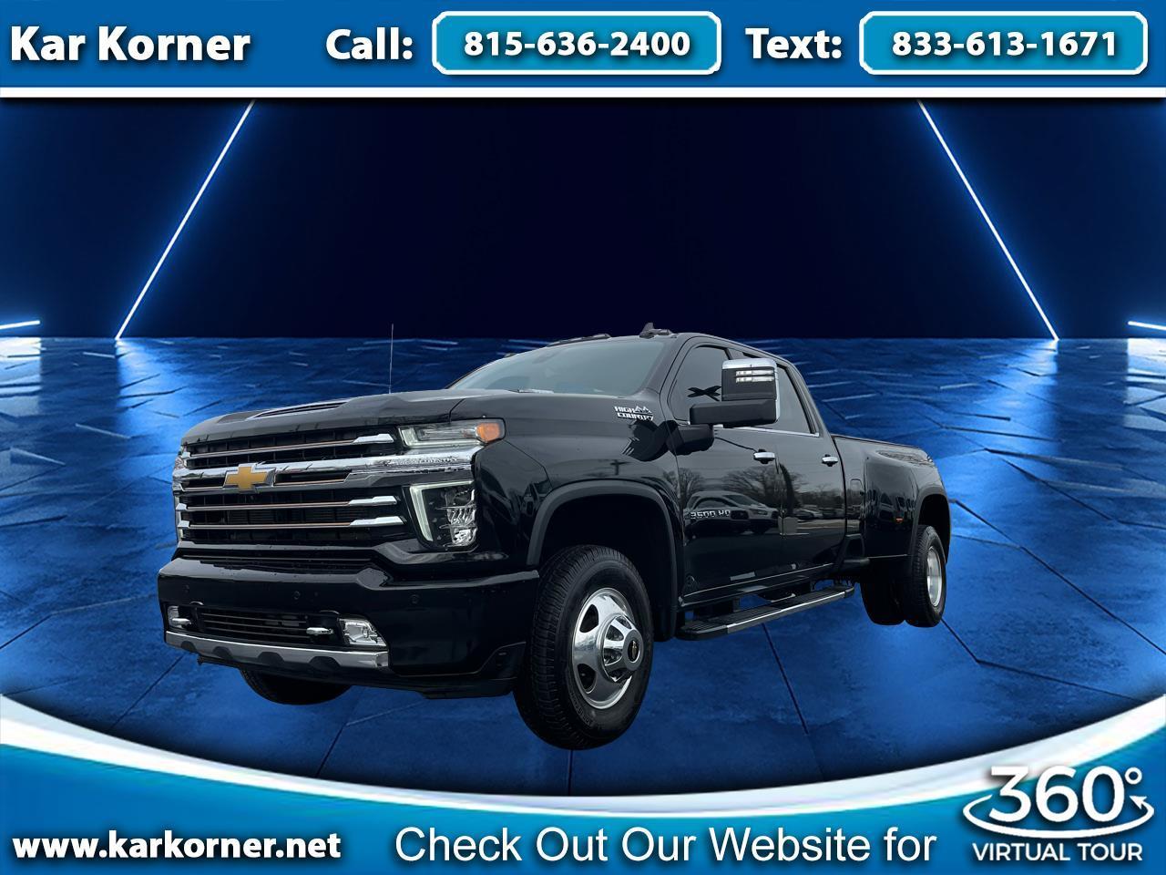 2022 Chevrolet Silverado 3500HD 4WD Crew Cab 172" High Country