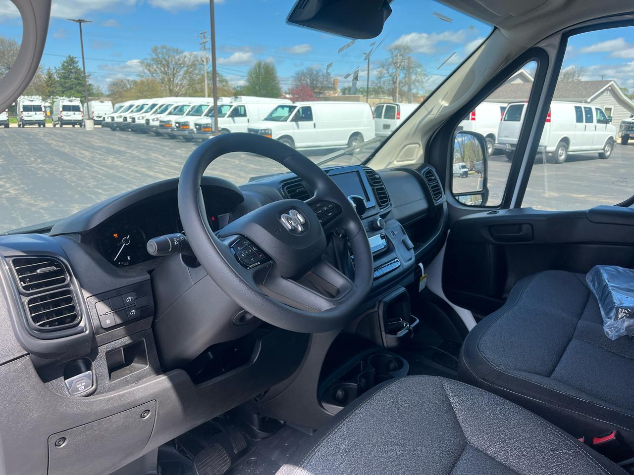 RAM ProMaster Cargo Van Tradesman 3500 High Roof 159" WB EXT w/Pass Seat 2025