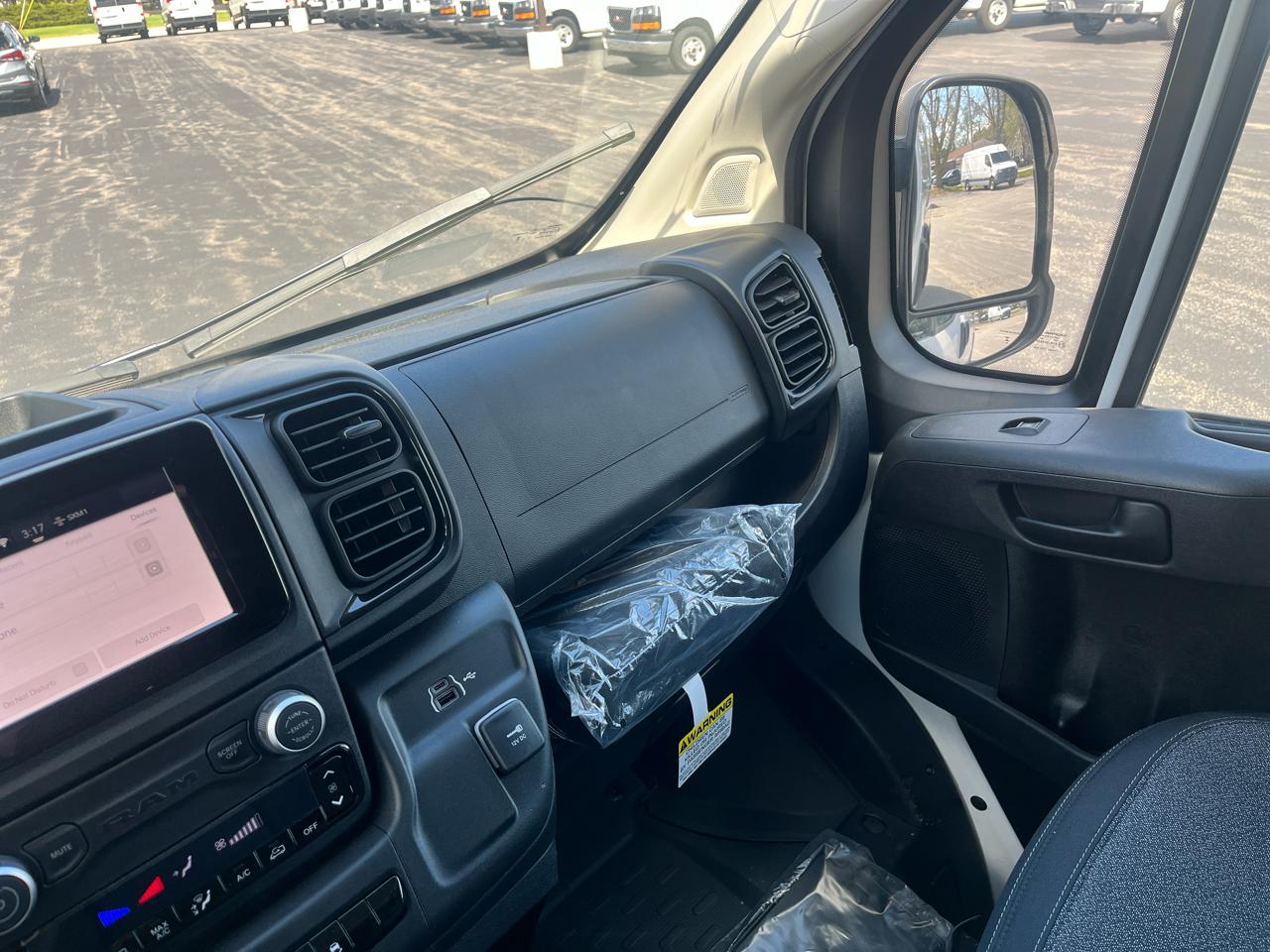 RAM ProMaster Cargo Van Tradesman 3500 High Roof 159" WB EXT w/Pass Seat 2025