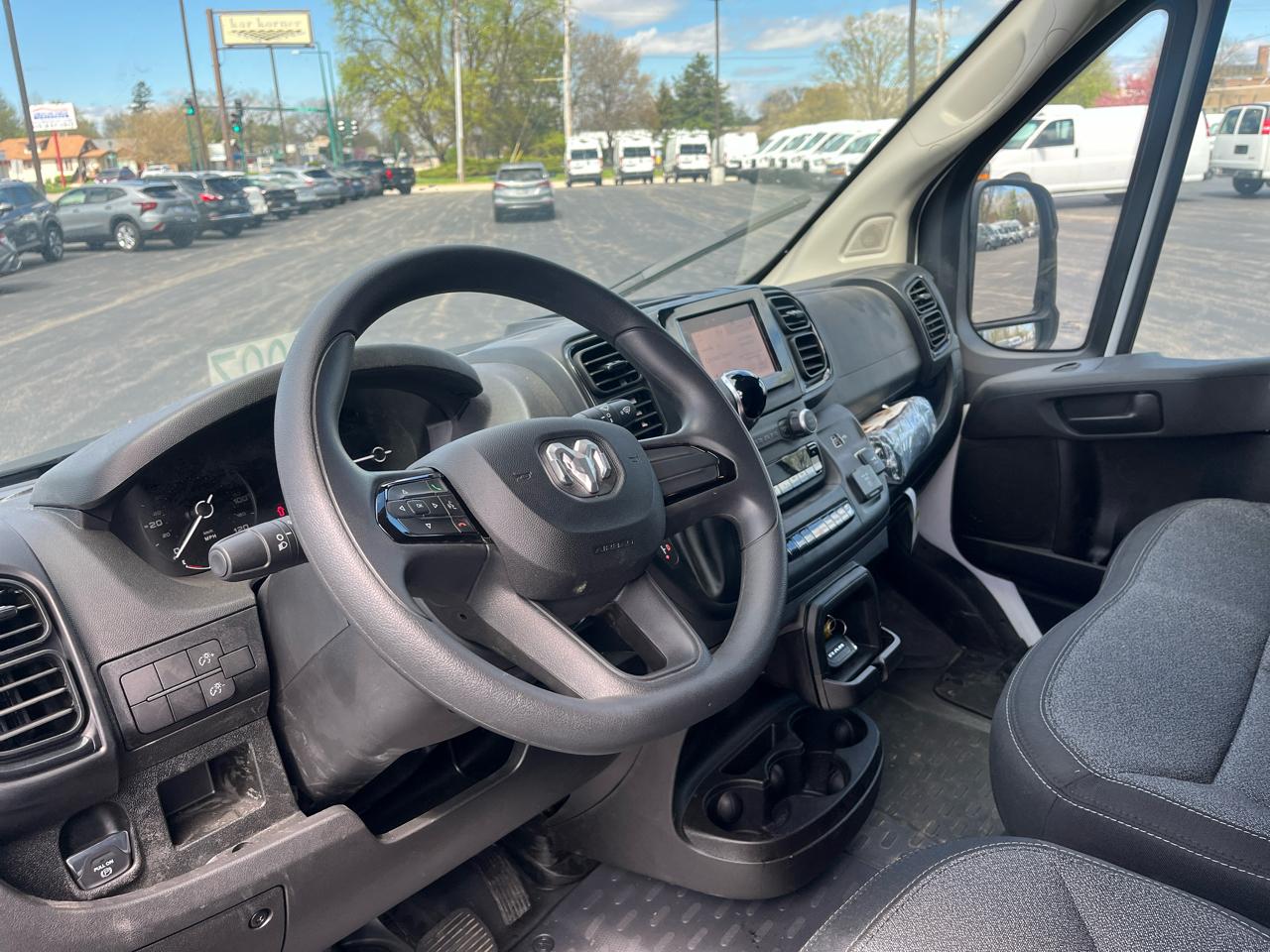 RAM ProMaster Cargo Van Tradesman 2500 High Roof 159" WB w/Pass Seat 2024