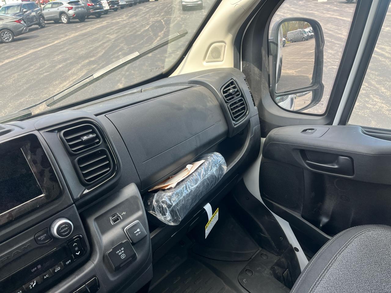 RAM ProMaster Cargo Van Tradesman 2500 High Roof 159" WB w/Pass Seat 2024