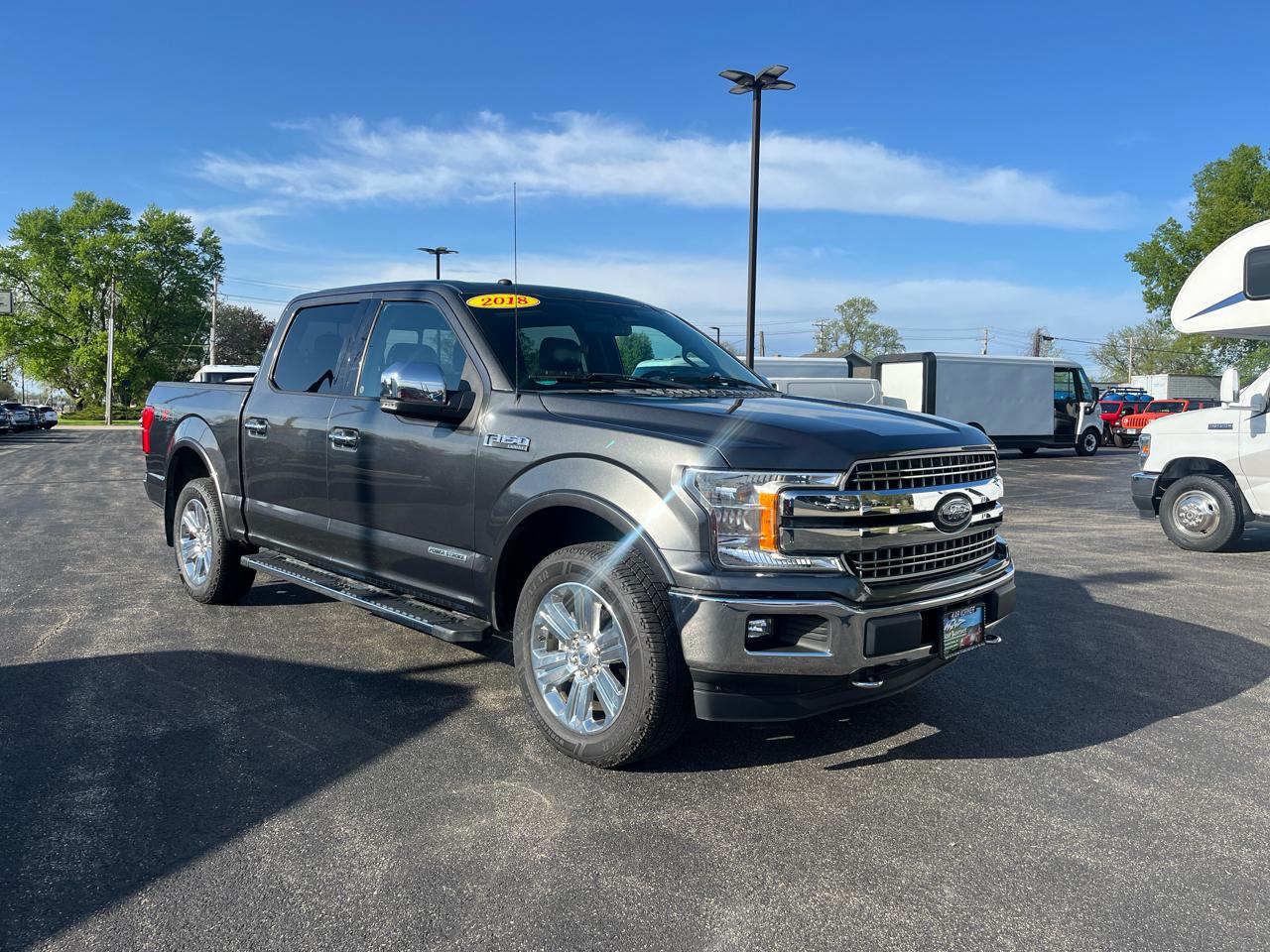 Ford F-150 Lariat SuperCrew Short Bed 4WD 2018