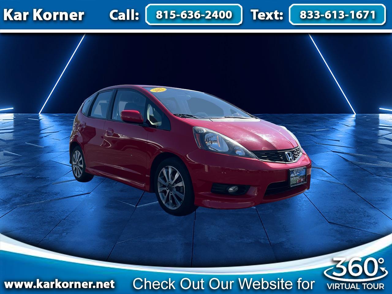 2012 Honda Fit 5dr HB Auto Sport