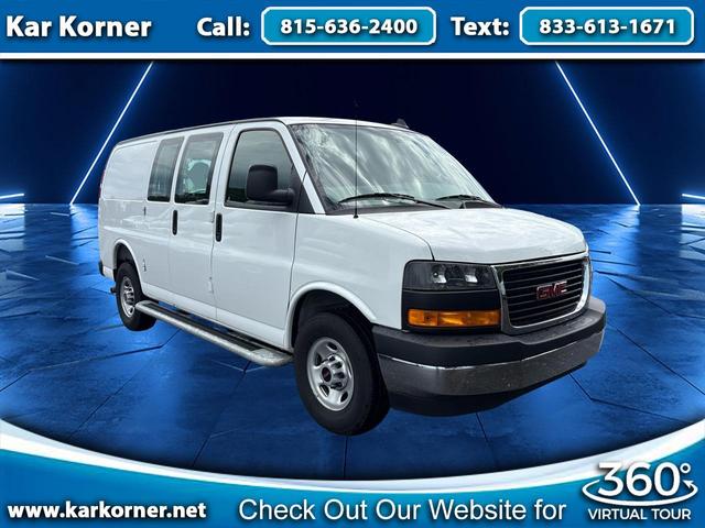 White 2025 GMC Savana Cargo Van Rear-Wheel Drive Automatic