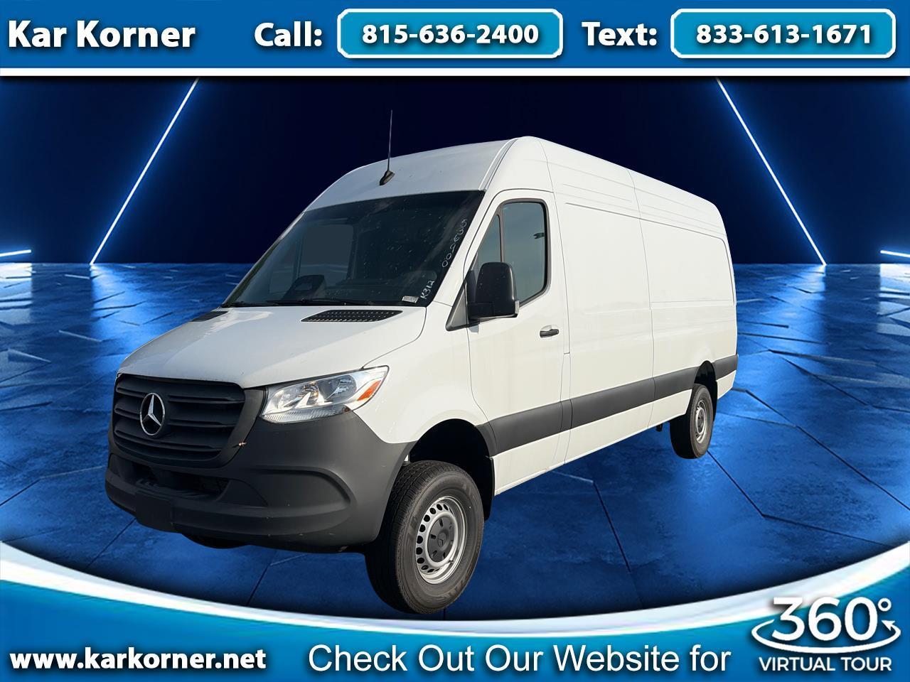 2025 Mercedes-Benz Sprinter Cargo Van 2500 High Roof I4 Diesel HO 170" AWD