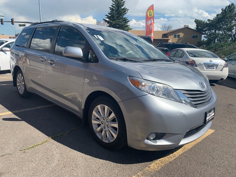 Used 2012 Toyota Sienna XLE AWD 7-Passenger V6 for Sale in Aurora CO ...