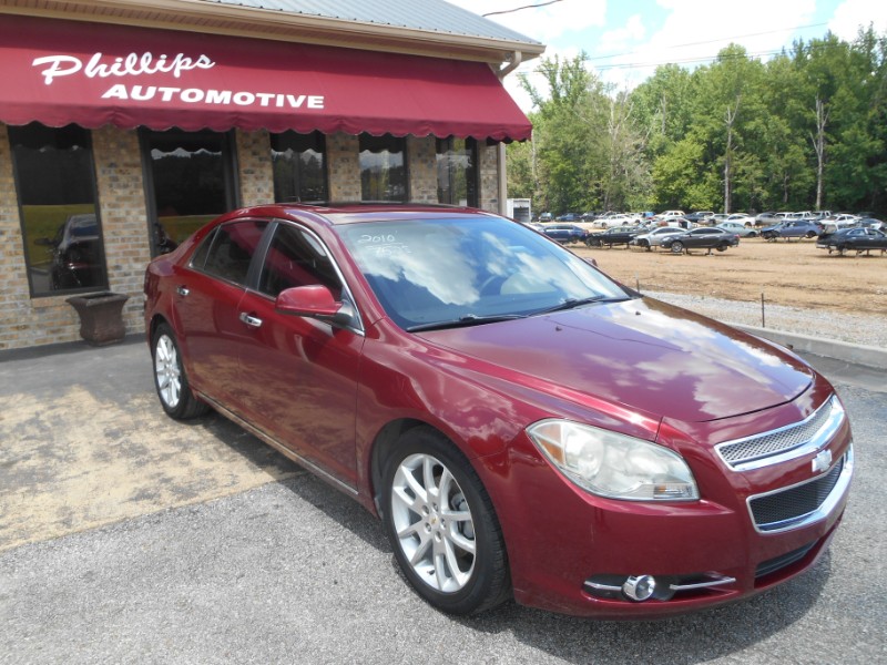 Used 2010 Chevrolet Malibu LTZ for Sale in corinth MS 38834 Phillips