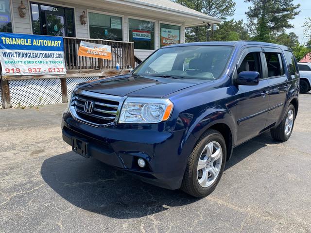 Blue 2015 Honda Pilot EX-L 4WD SUV / Crossover Four-Wheel Drive Automatic
