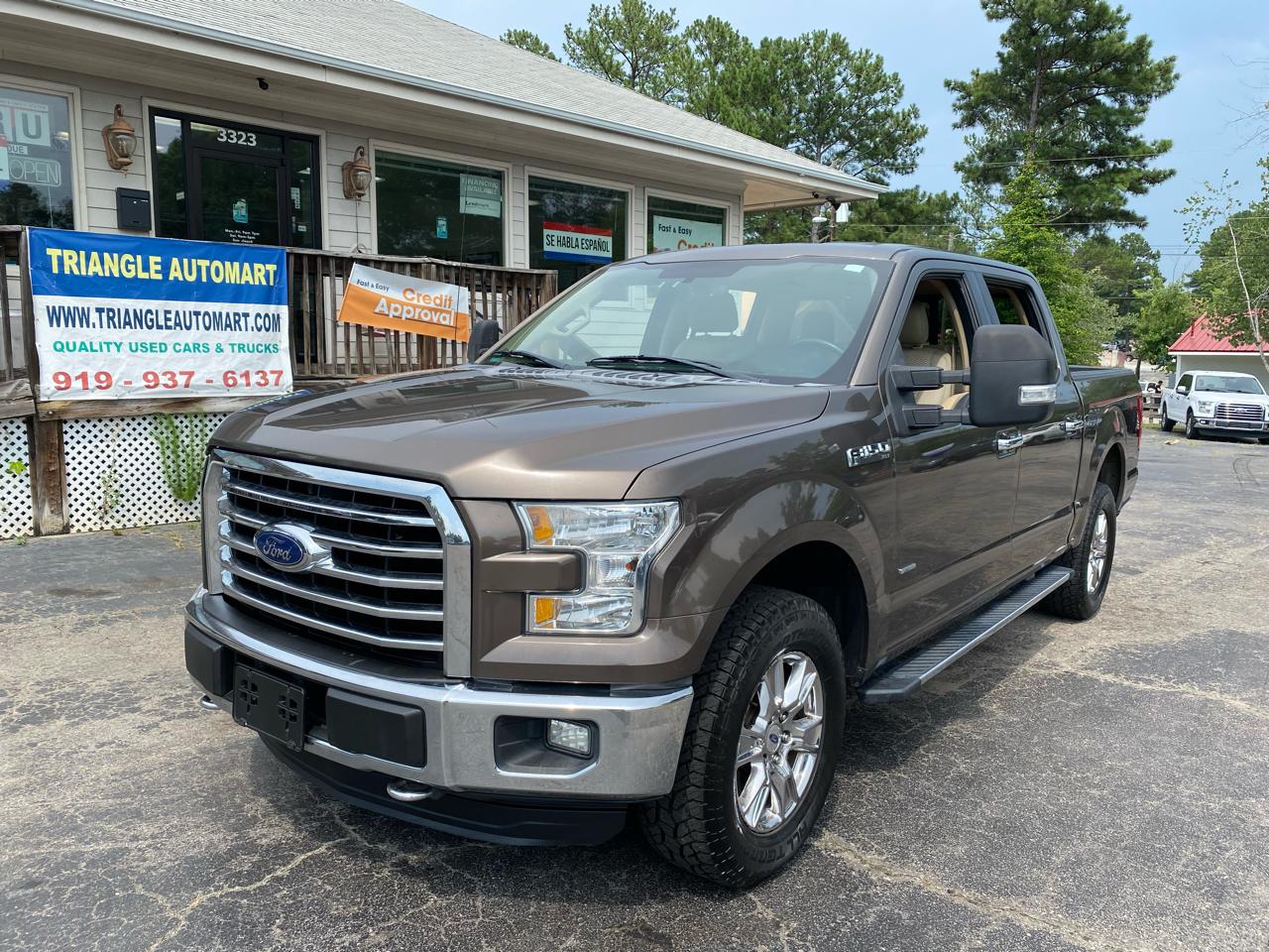 2015 Ford F-150 4WD SuperCrew 157" XLT