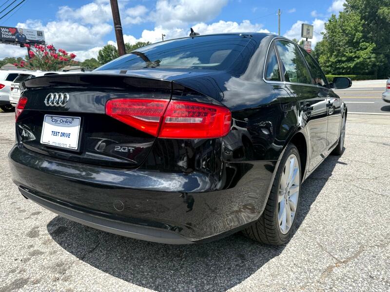 Audi A4 2.0 T Sedan FrontTrak Multitronic 2013