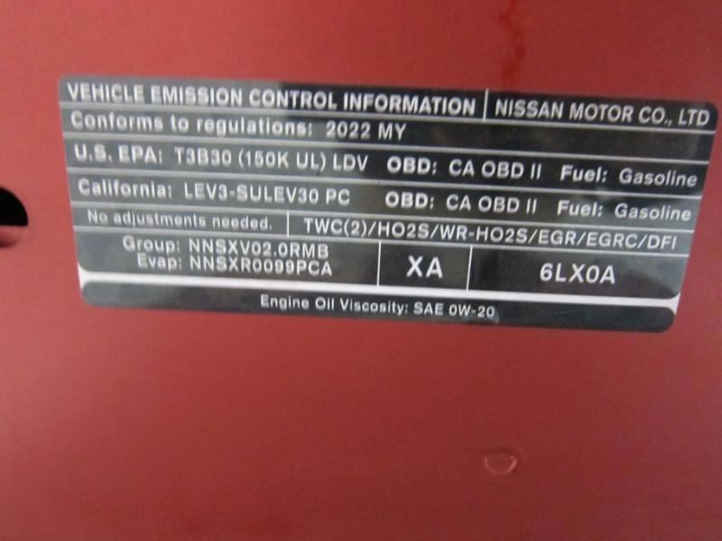 Nissan Sentra SR 2022