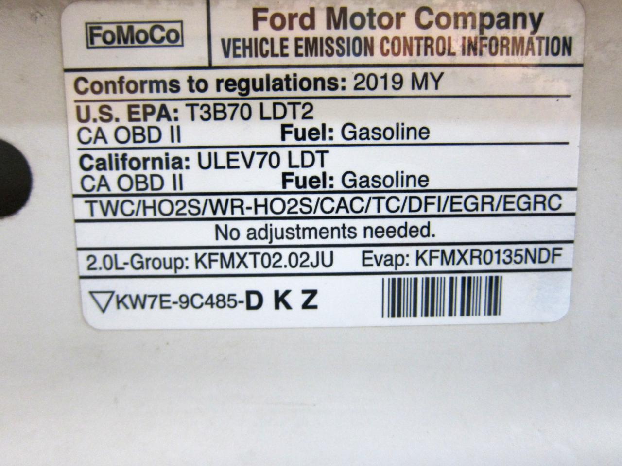 Ford Edge SEL FWD 2019