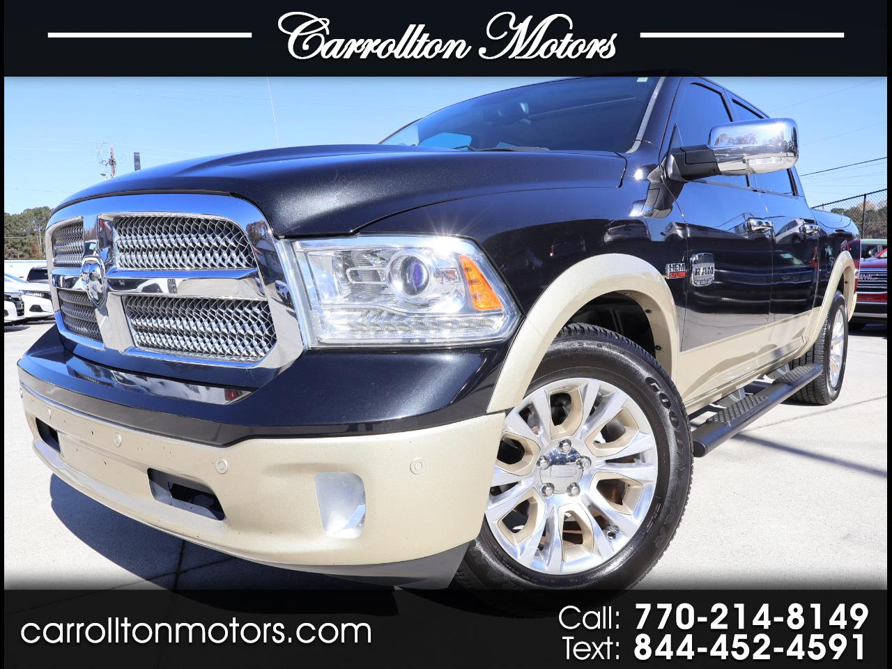 2016 RAM 1500 Laramie Longhorn Edition Crew Cab SWB 2WD