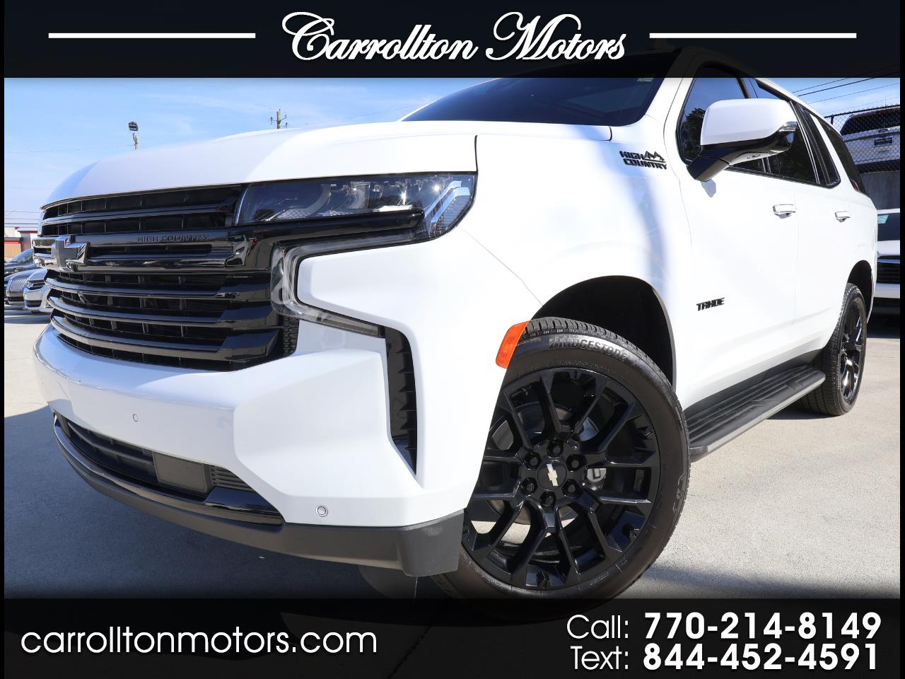 2022 Chevrolet Tahoe High Country 4WD