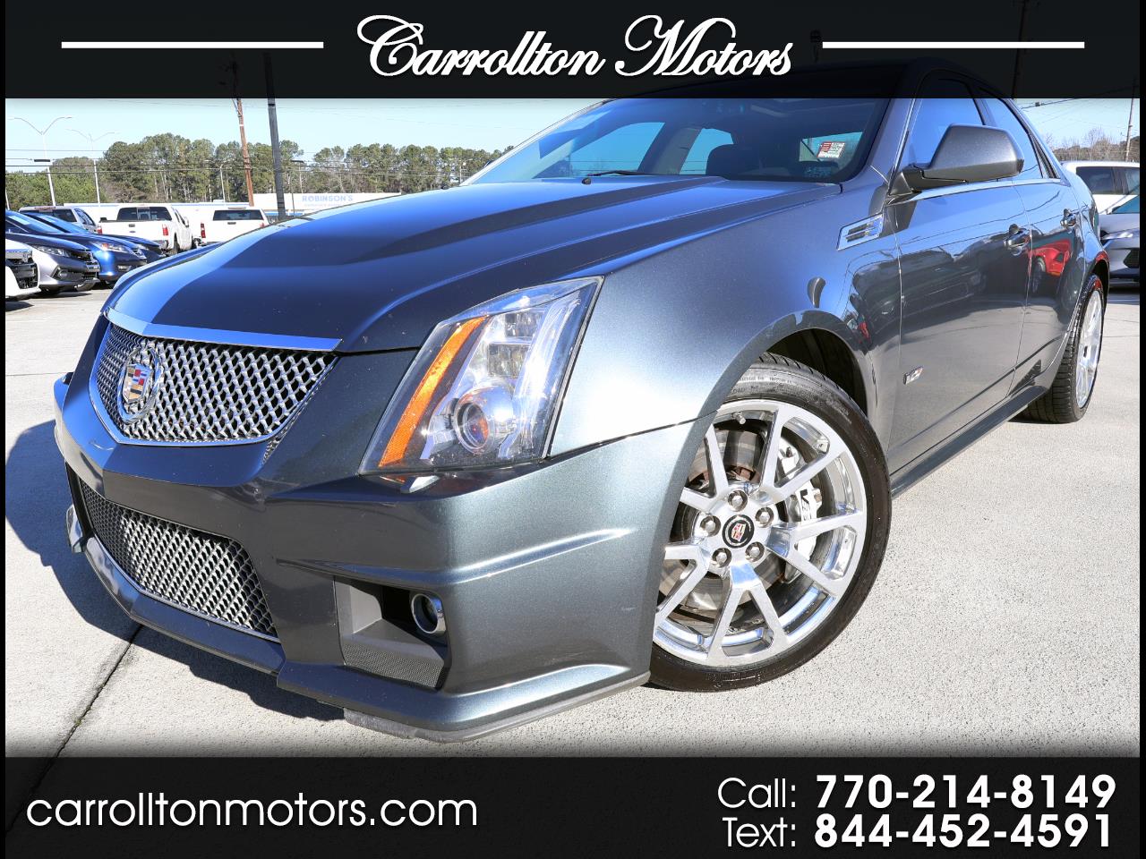 2010 Cadillac CTS-V Sedan 4dr Sdn