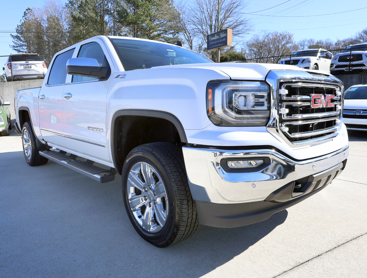 GMC Sierra 1500 SLT Crew Cab 4WD 2018