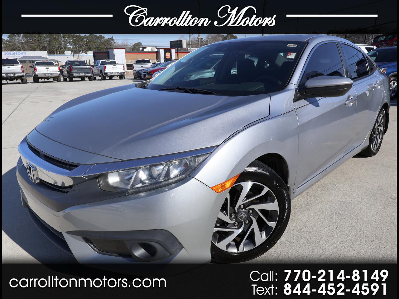 Honda Civic EX Honda Sensing Sedan CVT 2016