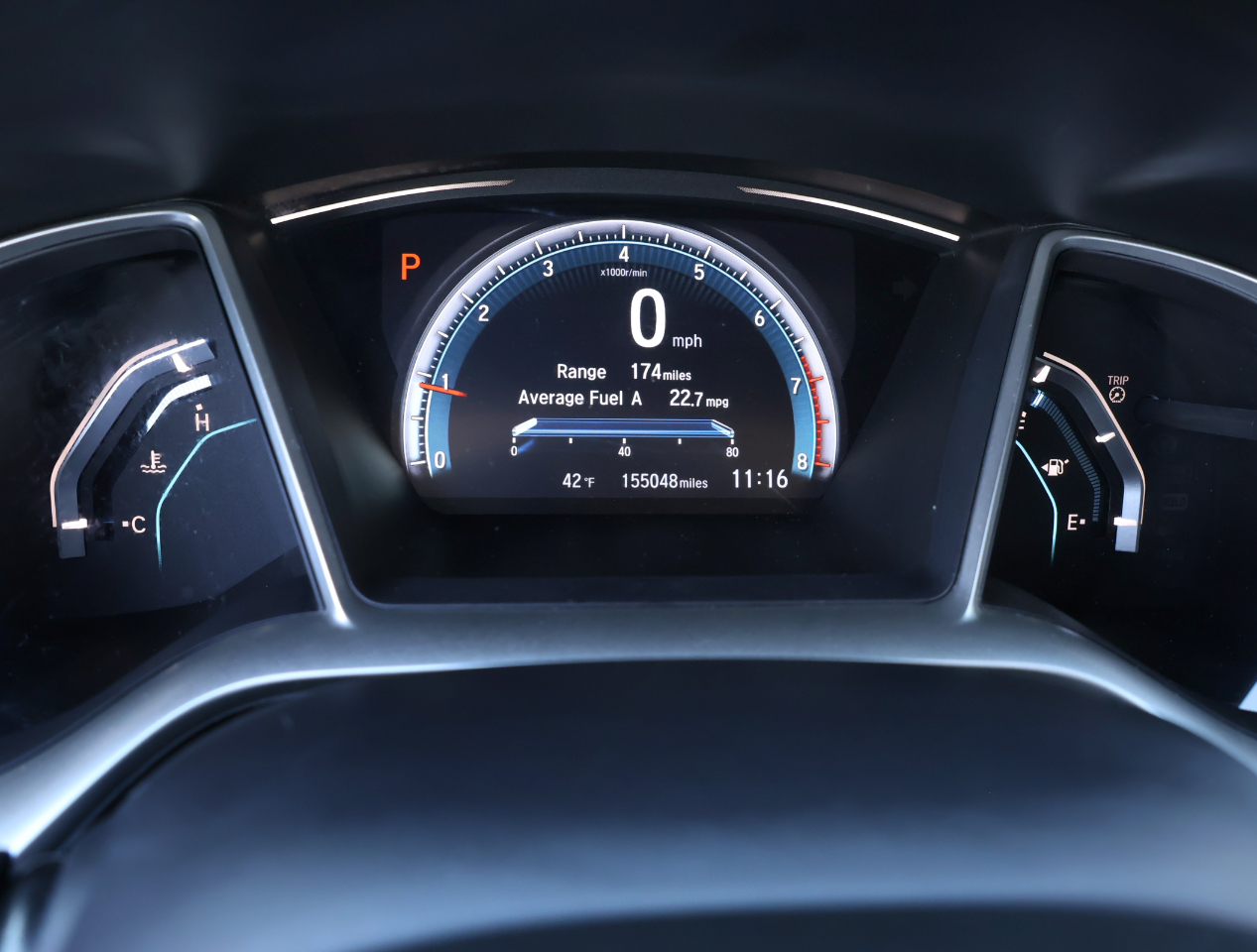 Honda Civic EX Honda Sensing Sedan CVT 2016