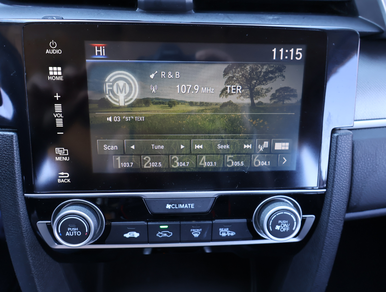 Honda Civic EX Honda Sensing Sedan CVT 2016