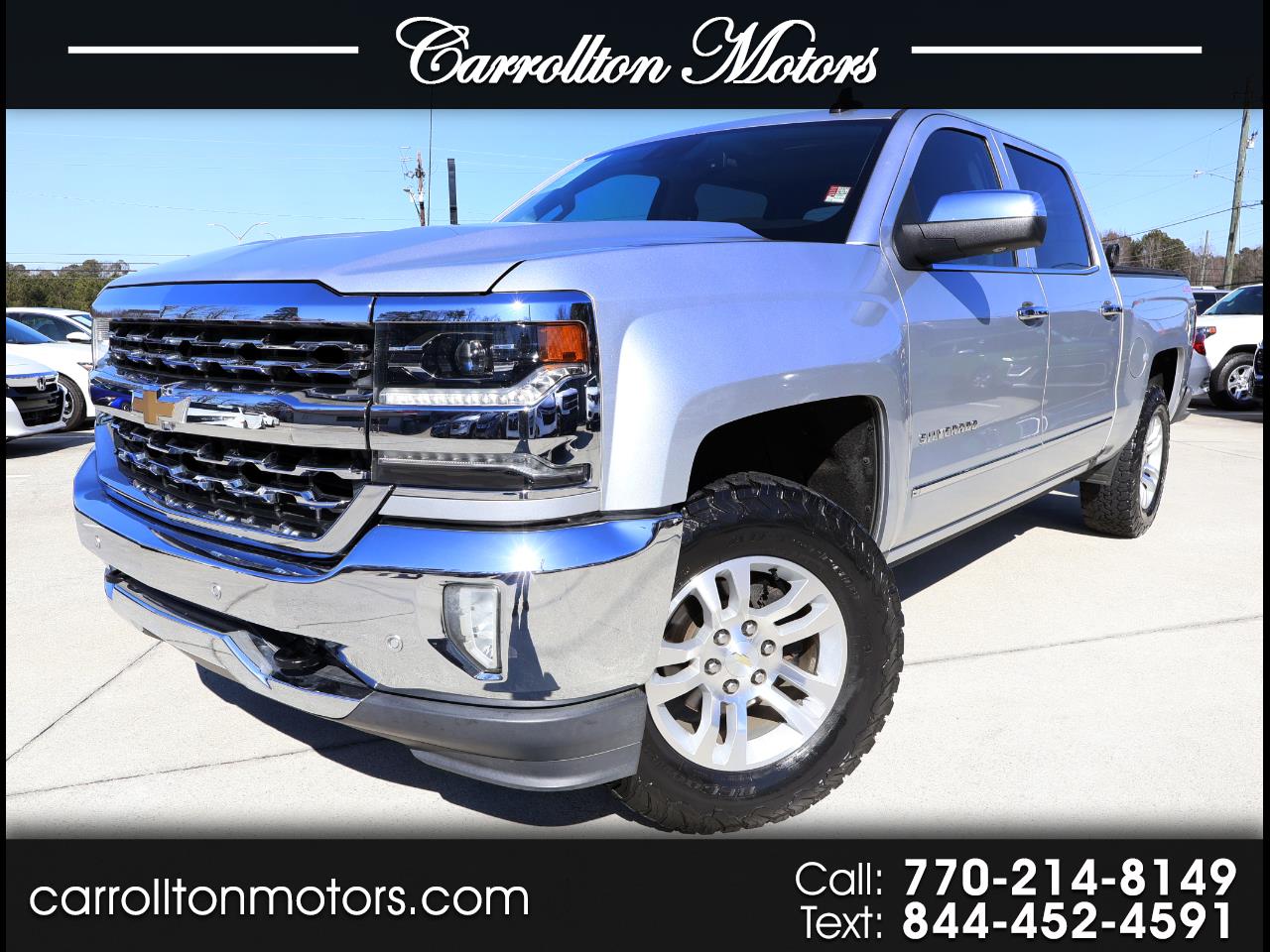 2018 Chevrolet Silverado 1500 LTZ Crew Cab 4WD