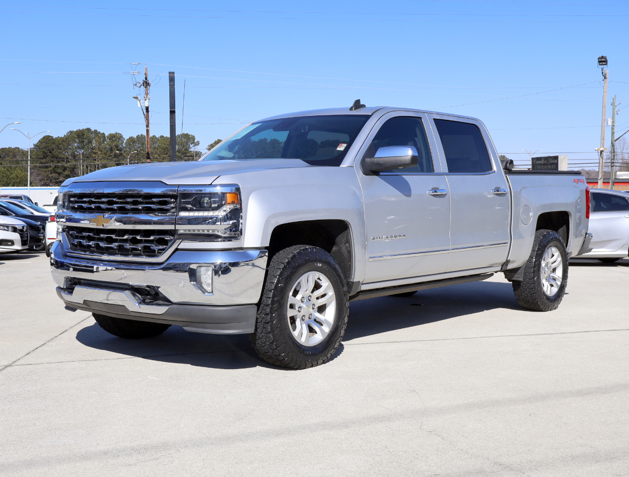 Chevrolet Silverado 1500 LTZ Crew Cab 4WD 2018