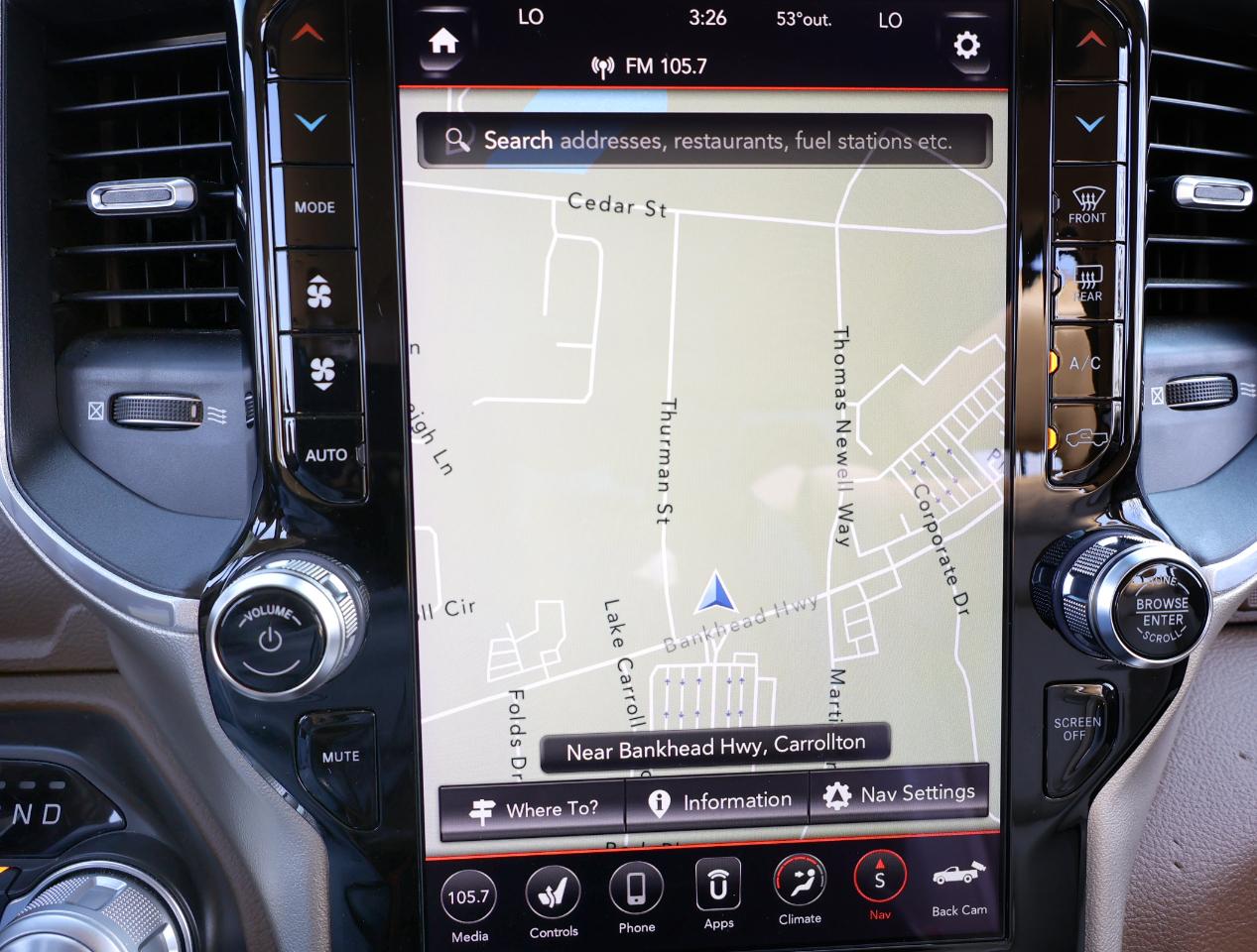 RAM 1500 Laramie Crew Cab SWB 4WD 2019