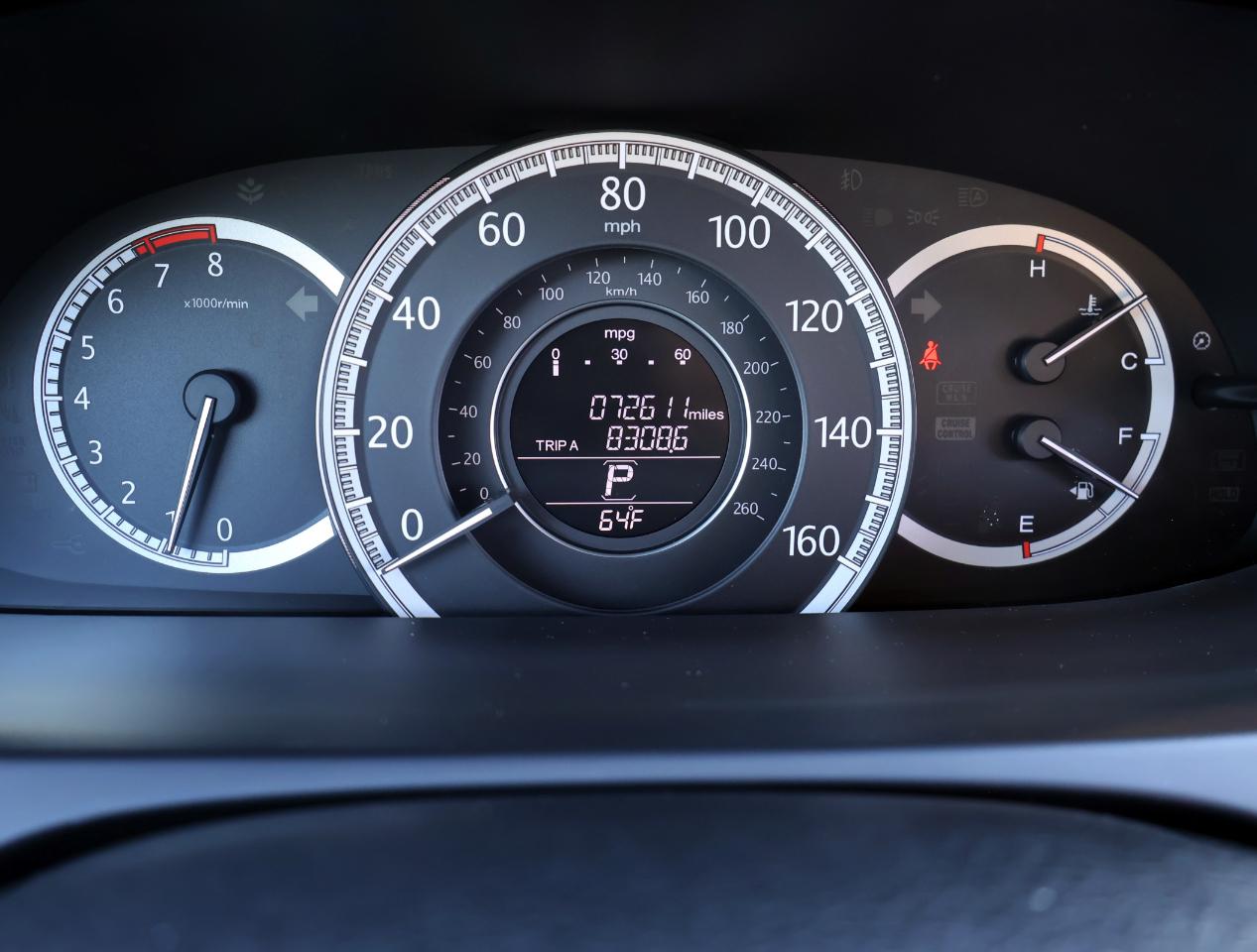 Honda Accord EX-L Sedan CVT 2013