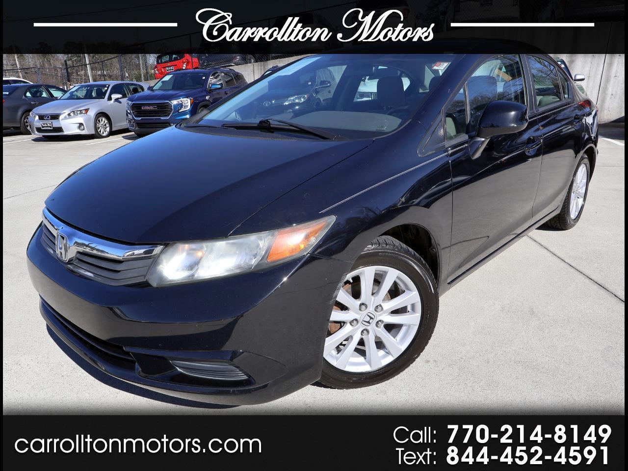 Honda Civic EX sedan 2012