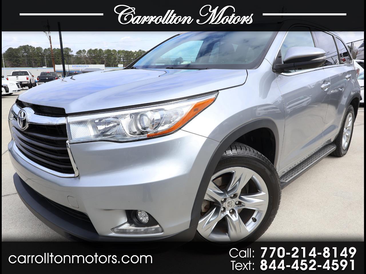 Toyota Highlander Limited FWD V6 2015