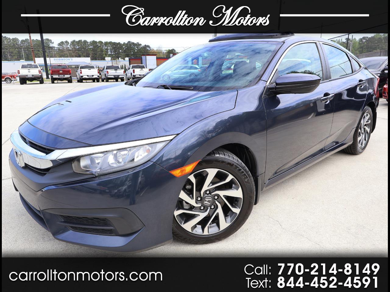 Honda Civic EX Sedan CVT 2017