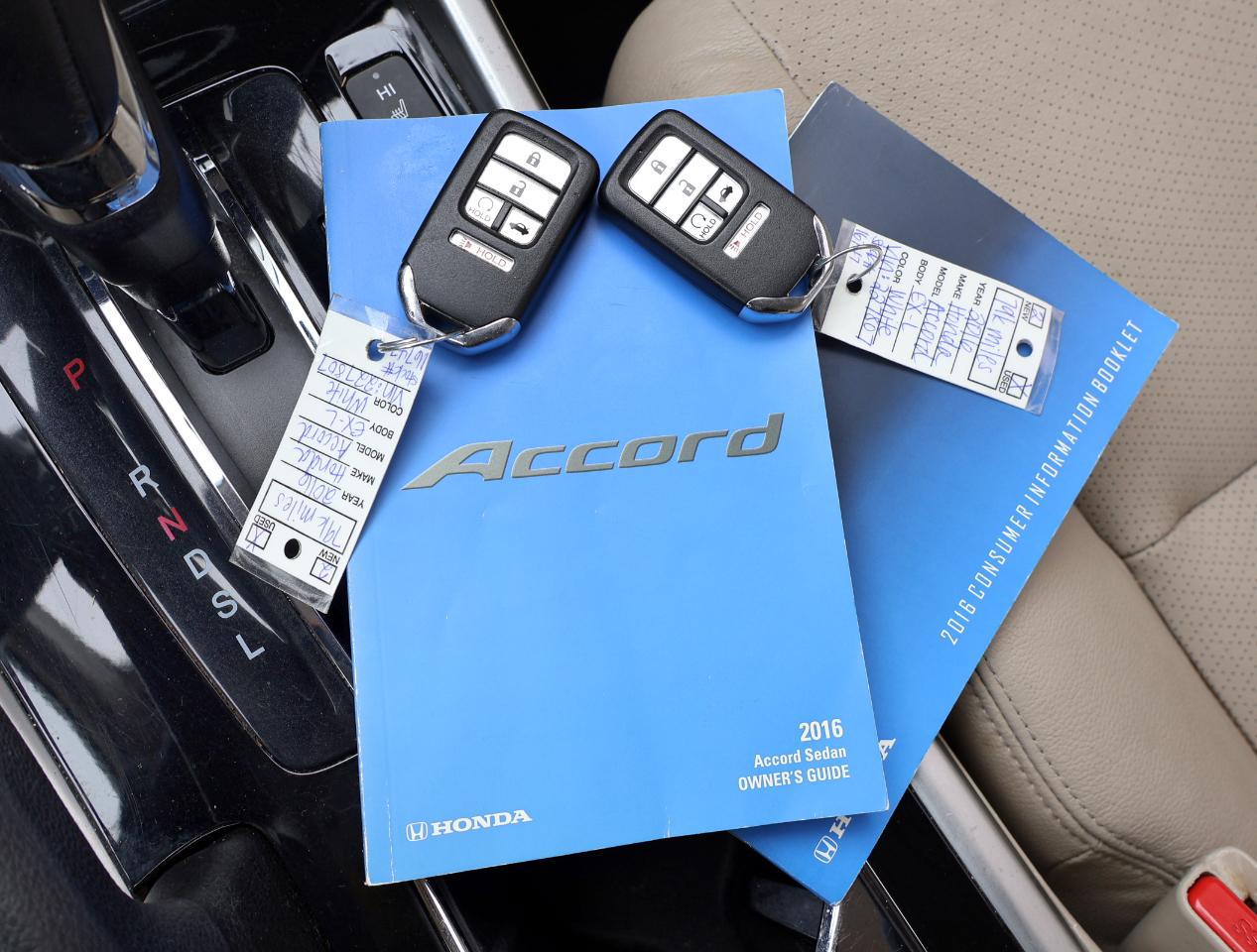 Honda Accord EX-L Sedan CVT 2016