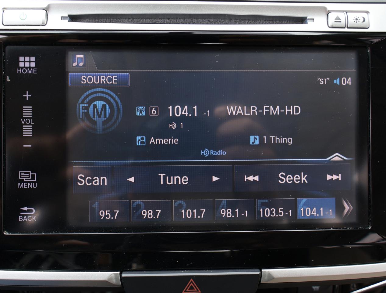 Honda Accord EX-L Sedan CVT 2016