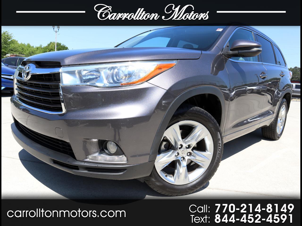 Toyota Highlander Limited FWD V6 2015