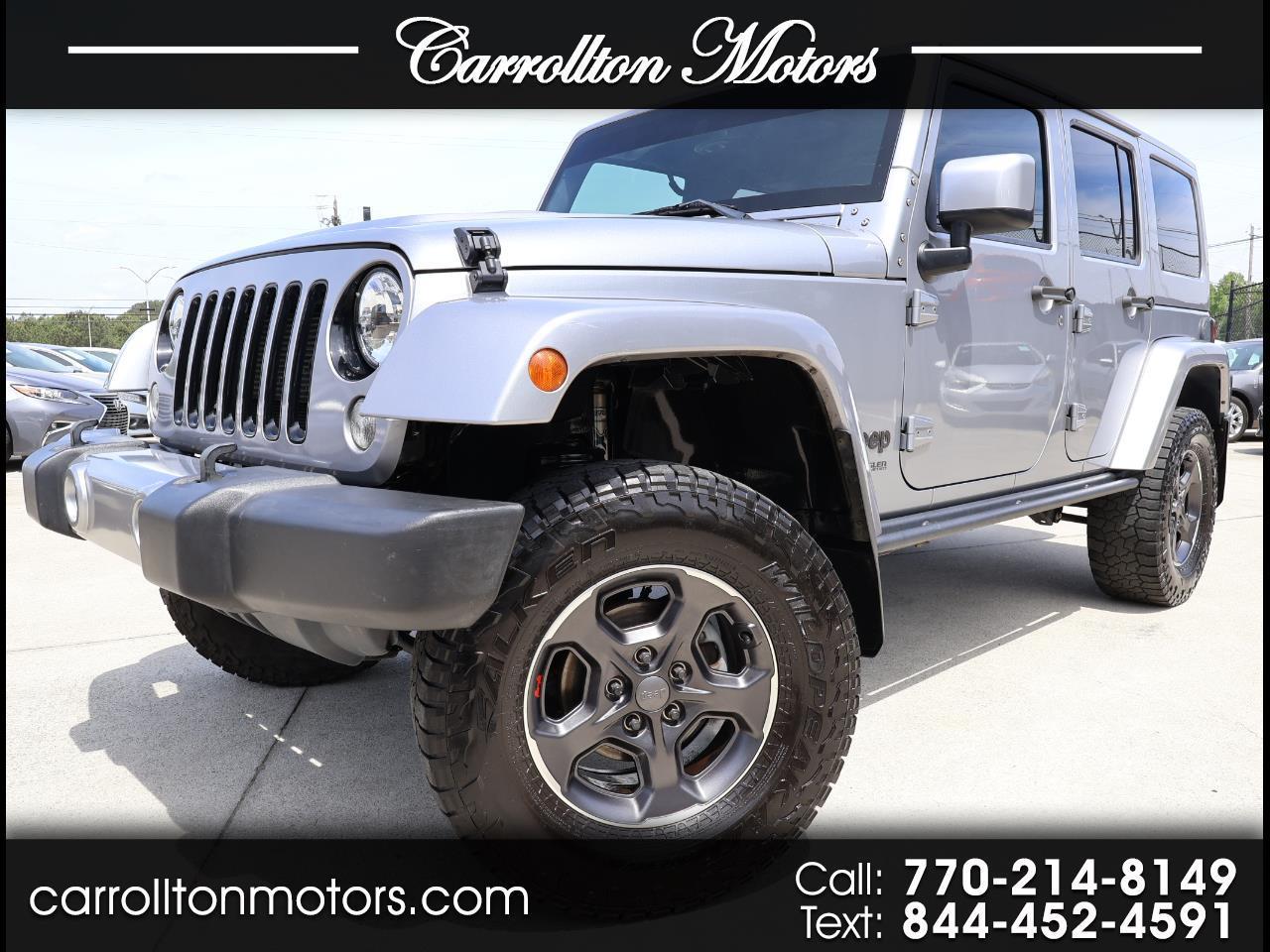 Jeep Wrangler Unlimited Altitude 4x4 2015