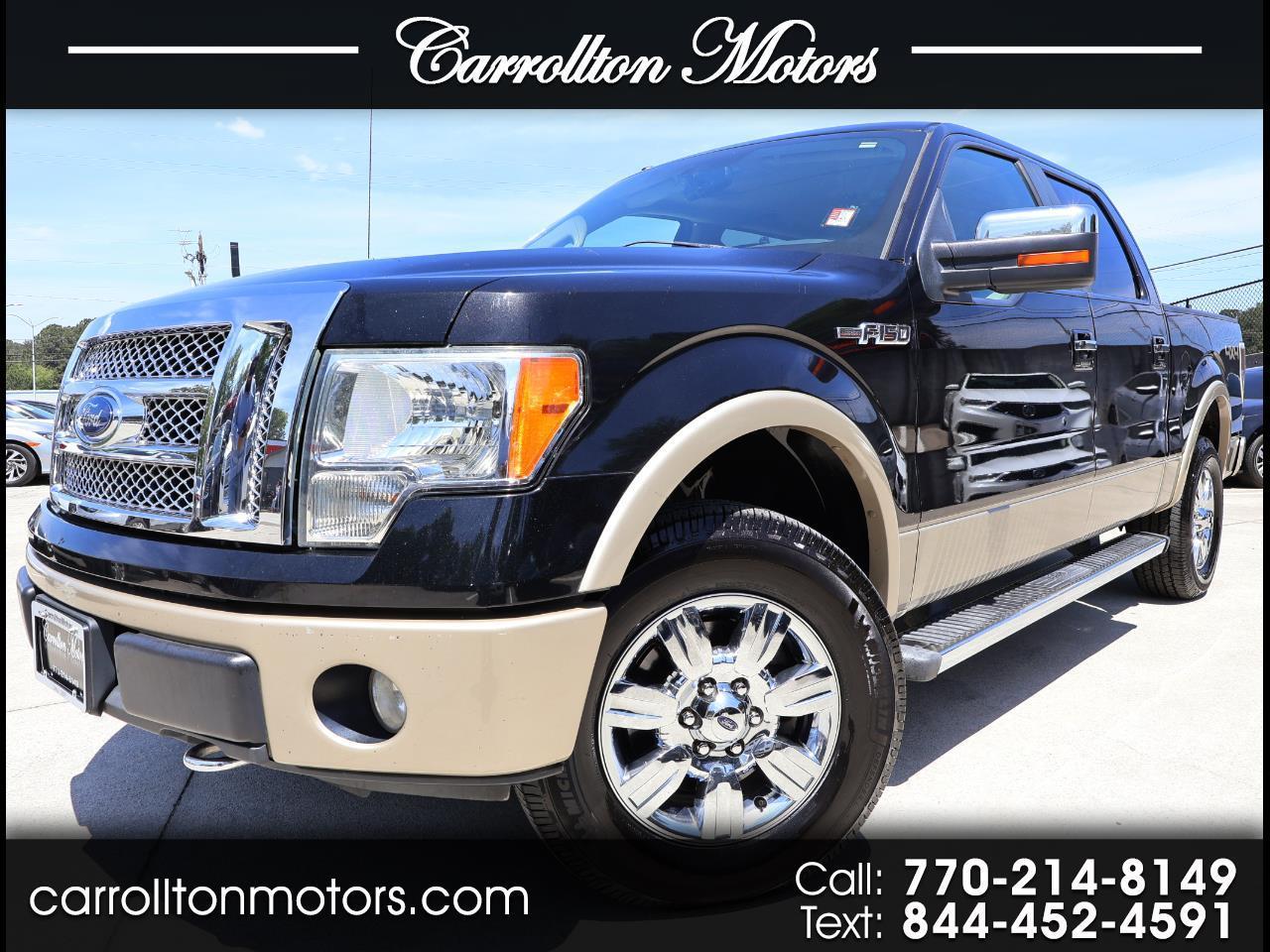 Ford F-150 Lariat SuperCrew 4WD 2010