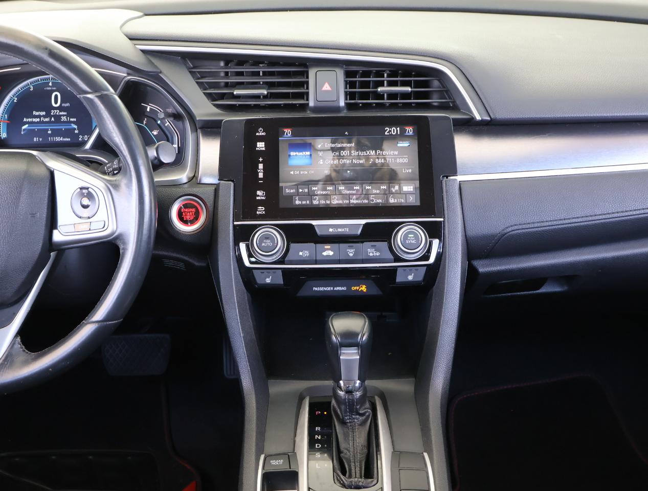 Honda Civic EX-L Sedan CVT 2017