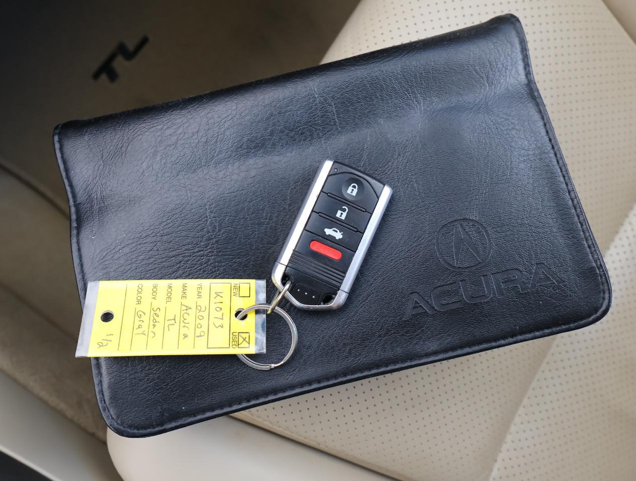 Acura TL 5-Speed AT with Tech Package 2009
