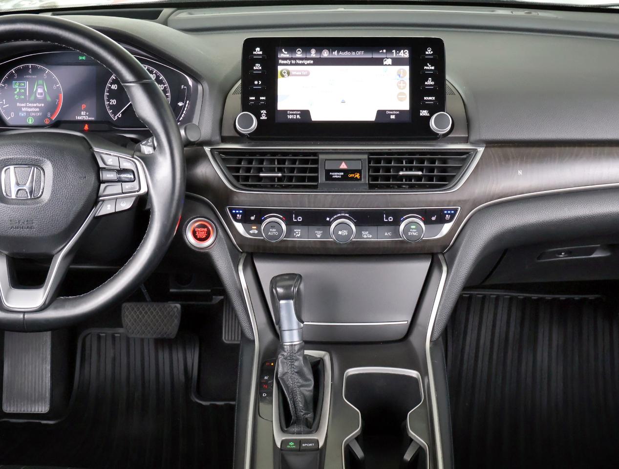 Honda Accord Touring CVT 2018