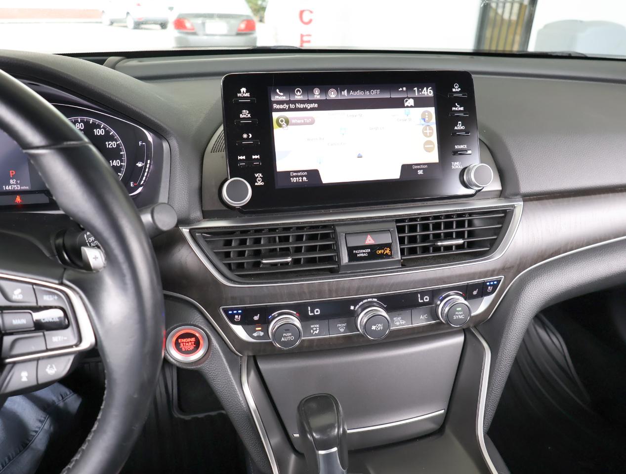 Honda Accord Touring CVT 2018