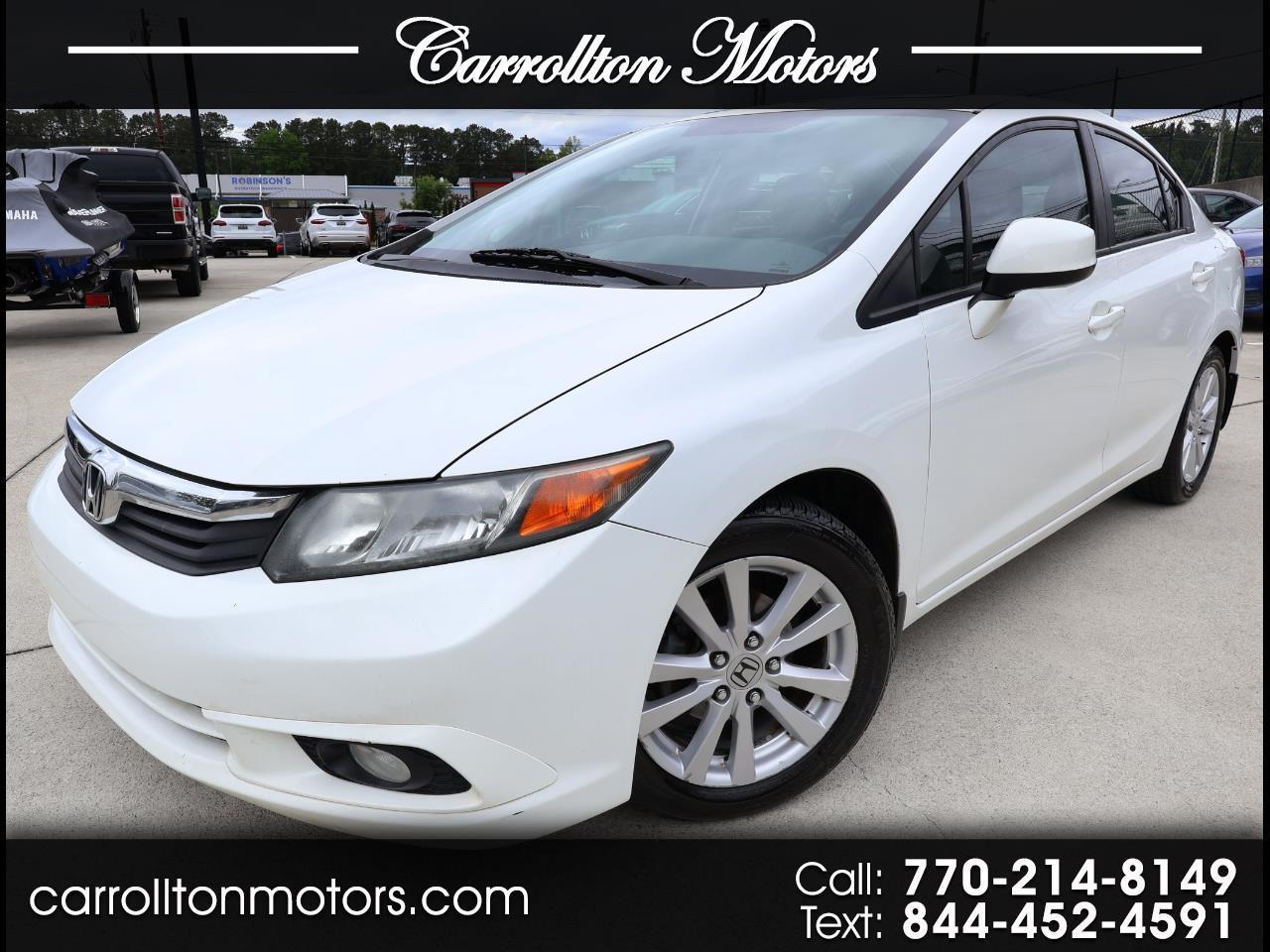 Honda Civic EX-L Sedan 5-Speed AT 2012